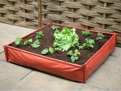 Instant raised bed planter for the patio or modern garden