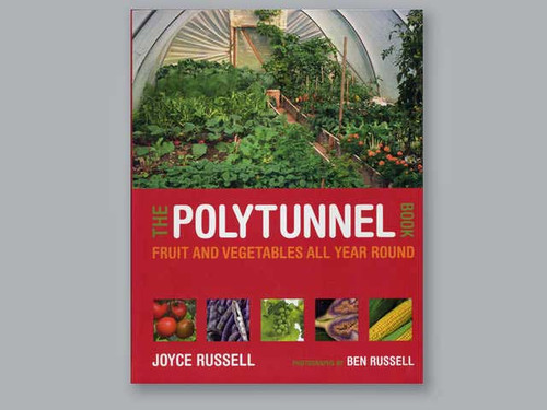 The polytunnel book gardening book by joyce russell