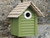 New england bird nesting box fixed to wall