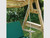 outdoor timber swing seat