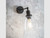 Hoxton Dome wall light with adjustable arm