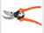 Bypass secateurs with orange handle
