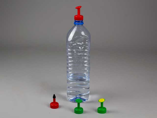 Bottle Top Waterers For Seedlings & Delicate Plants 4 Pack