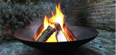 Patio or garden firebowls and braziers