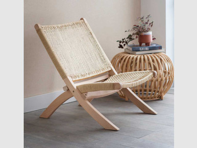 Farrah Woven Paper Rope Chair