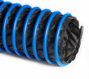 Low Temp Exhaust Hose with Rubber Cover Low Temp Exhaust Hose with Rubber Cover