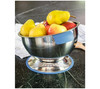 Blue Jean Chef 5-Quart Stainless Steel Pivoting Mixing Bowl