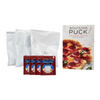 Wolfgang Puck Artisanal Pizza Dough, 4 Pouches – Makes 8 12” Pizzas, Bakes in Pizza Oven or Conventional Oven; Use for Bread, Calzones, and More