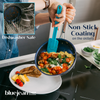 Blue Jean Chef 6-Piece Stainless Steel Cookware Set, Hammered Finish, Tri-Ply Construction Clad Cookware, Nonstick; Induction, Oven & Dishwasher Safe