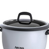 AROMA® 14-Cup (Cooked) / 3Qt. Rice & Grain Cooker, White, New, ARC-747G Refurbished