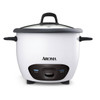 AROMA® 14-Cup (Cooked) / 3Qt. Rice & Grain Cooker, White, New, ARC-747G Refurbished