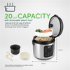 Aroma 20-Cup (Cooked) / 5Qt. Digital Rice & Grain Multicooker Refurbished