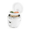 Aroma 20-Cup Electric Rice Cooker, White Digital Cooker