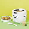 Aroma 20-Cup Electric Rice Cooker, White Digital Cooker