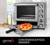 Gemelli Oven, Professional Grade Convection Oven with Built-In Rotisserie and Convenience/Pizza Drawer