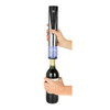 KALORIK 2-IN-1 WINE OPENER AND PRESERVER, STAINLESS STEEL - Refurbished