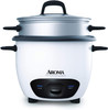 Aroma Housewares 6-Cup Pot Style Rice Cooker and Food Steamer