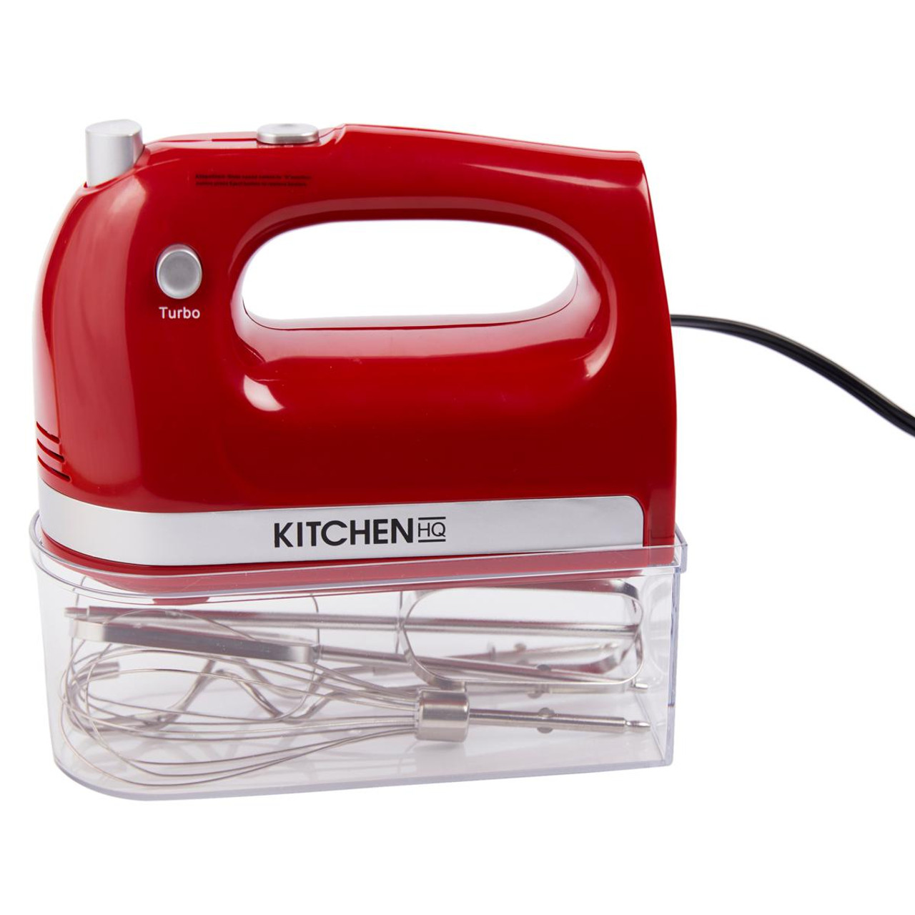 Kitchen HQ 5-Speed Electric Hand Mixer with Storage Case