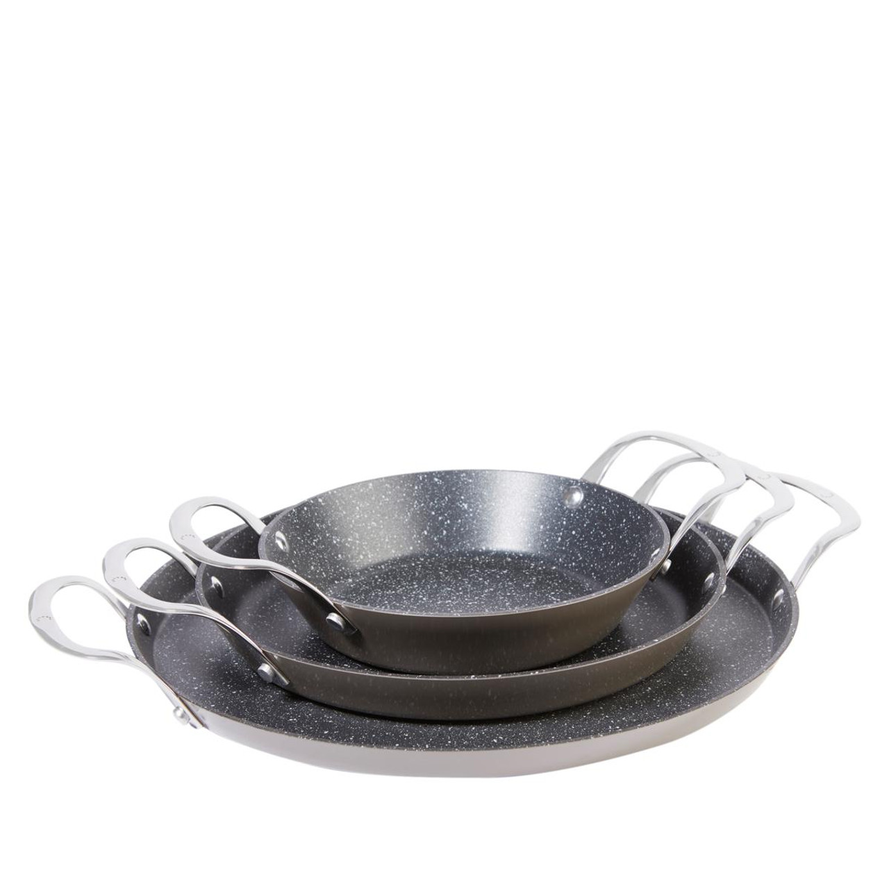 Curtis Stone Dura-Pan Nonstick 16-piece Nesting Cookware Set