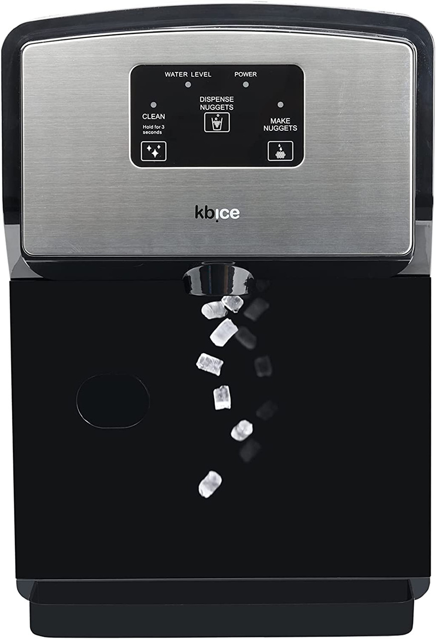 Sonic Ice Maker Machine, Makes 26lb Nugget Ice per Day, Crunchy