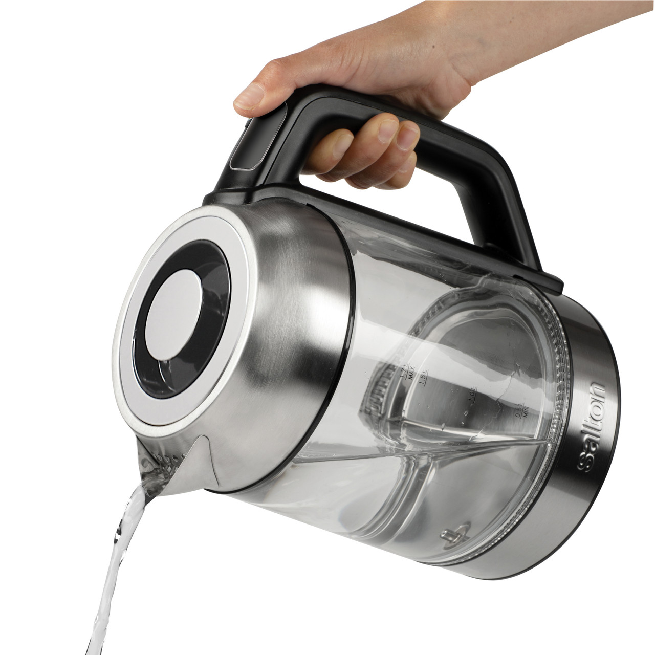 1.7L Electric Kettle Temperature Control & Tea Infuser with