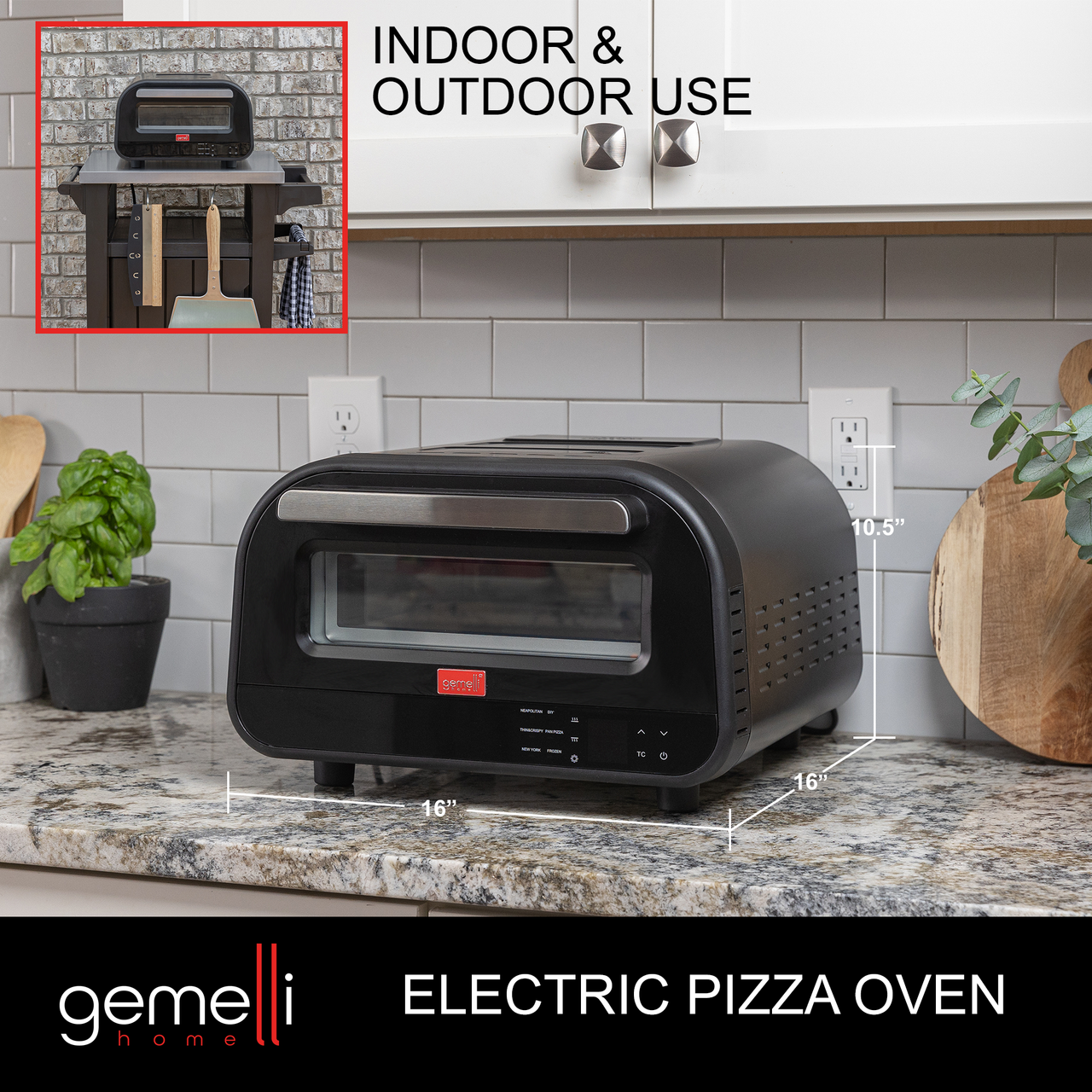 The Gemelli Oven: Professional Grade Convection Oven with Built-In