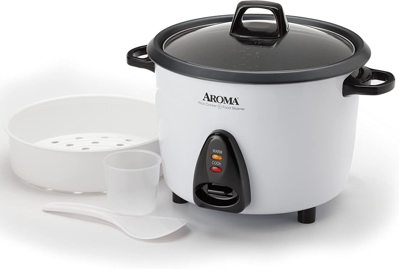 Aroma 20-Cup (Cooked) Super Pot Rice & Grain Cooker, Food Steamer & Multicooker Aroma