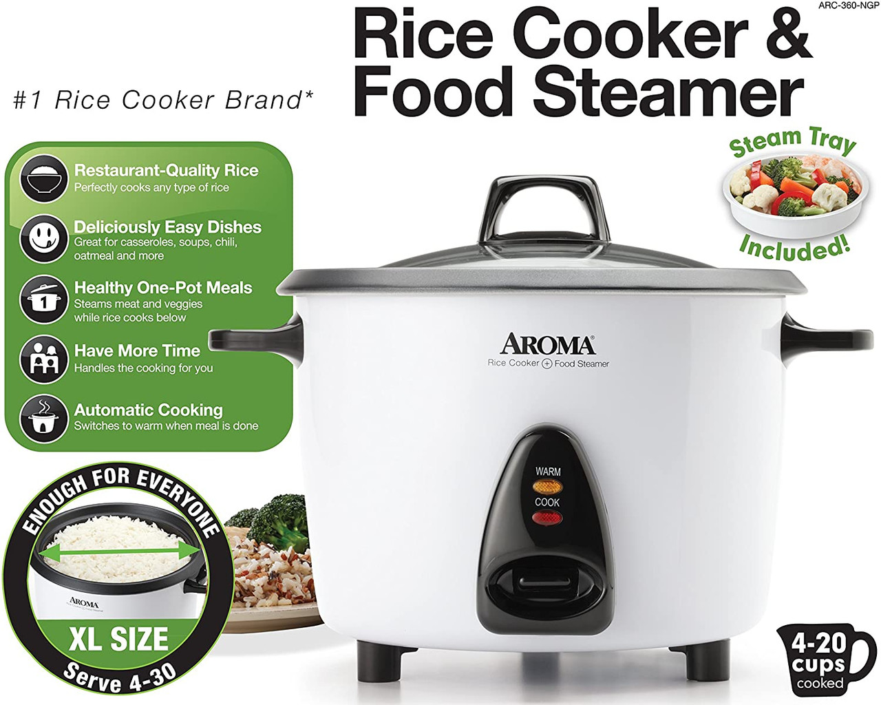 Aroma 4-Cup Rice Cooker / Steamer