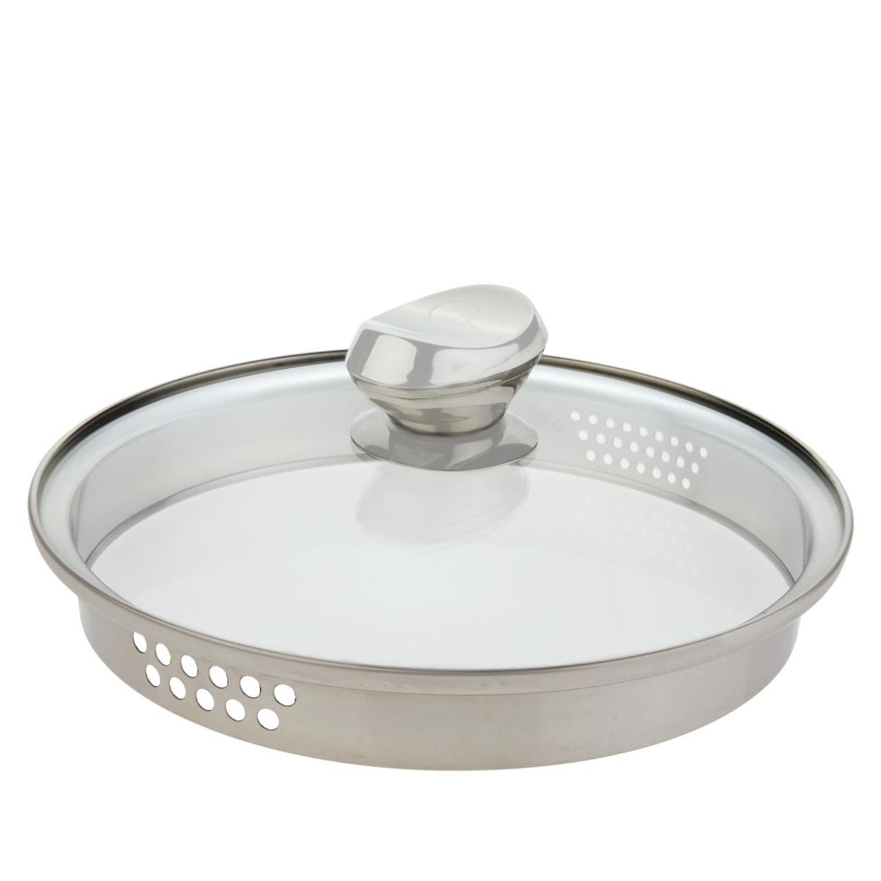 Wolfgang Puck 12-Cup Stainless Steel Pot with Colander Lid Model