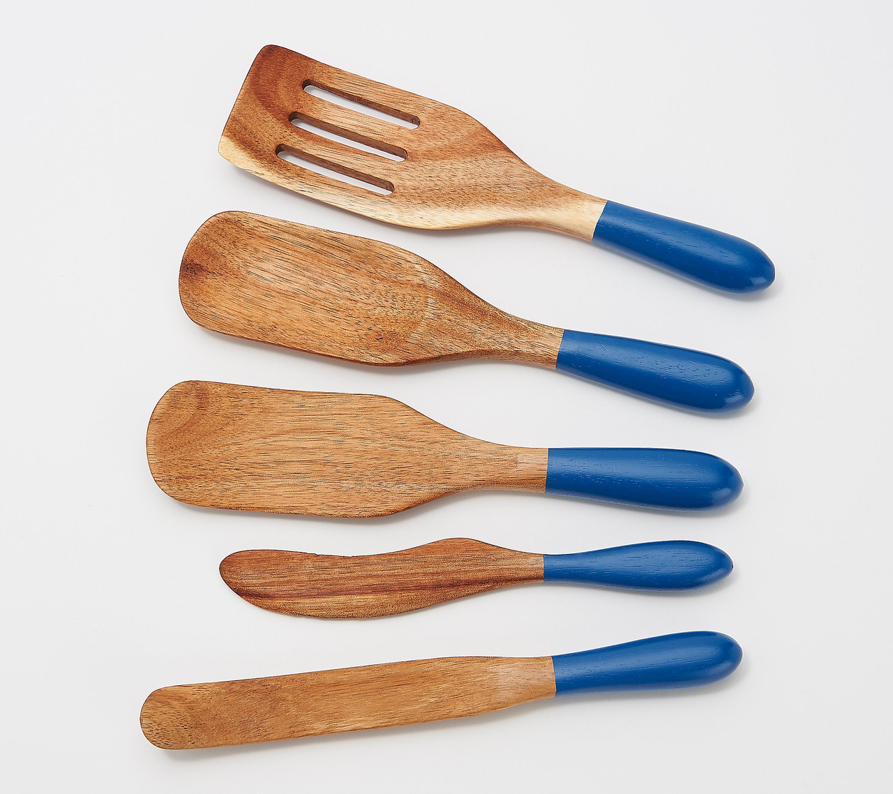 Mad Hungry 5-Piece Acacia Wood Mini Spurtle Set