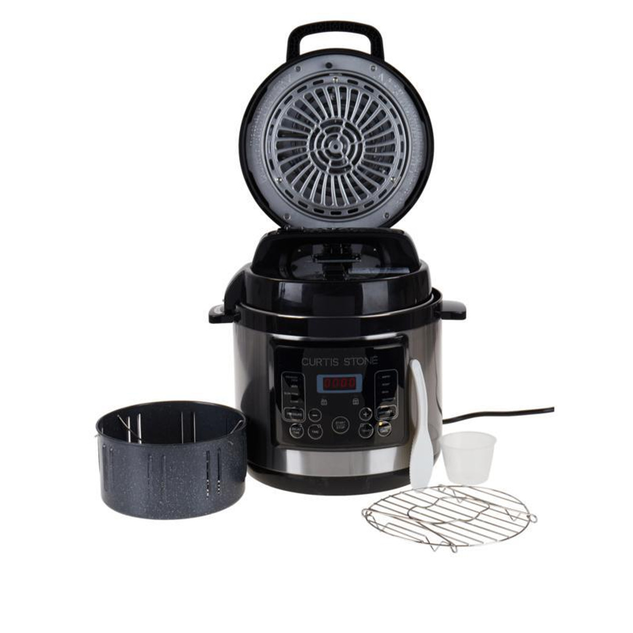 electric air fryer and pressure cooker