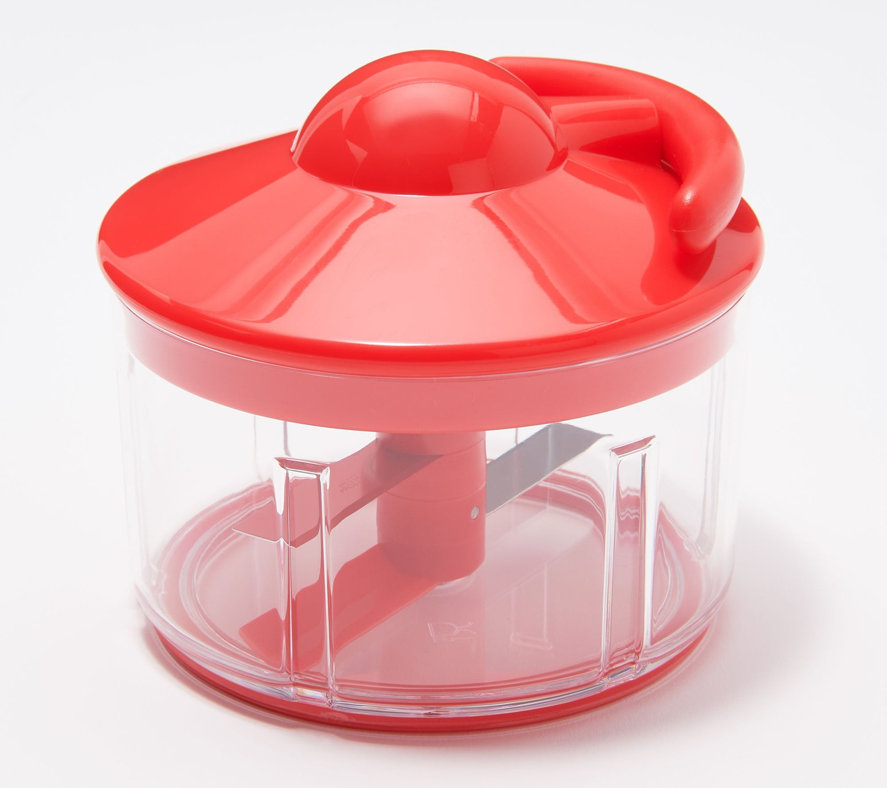 Kuhn Rikon 2-Cup Pull Chop Food Chopper, Aqua