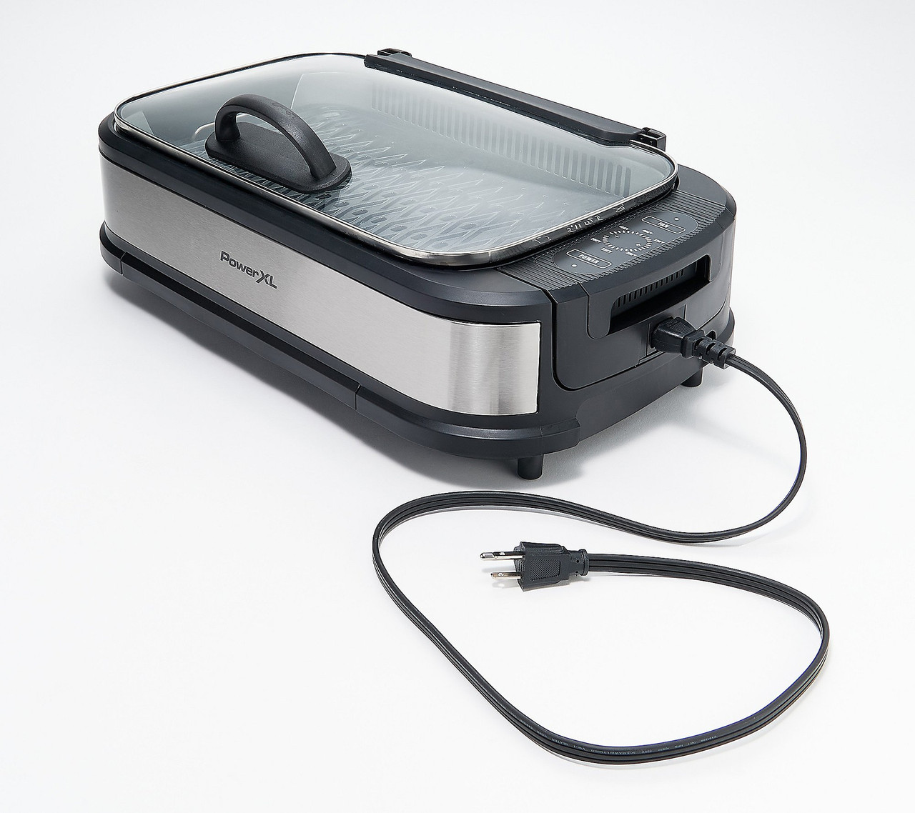 PowerXL 1500W Smokeless Grill Pro with Griddle Plate Refurbished