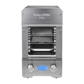 KALORIK PRO 1500 ELECTRIC STEAKHOUSE GRILL, STAINLESS STEEL - REFURBISHED