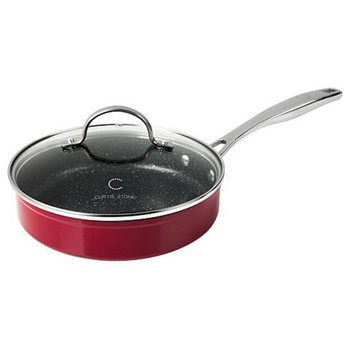 Curtis Stone 8" Sauté Pan with Lid Refurbished