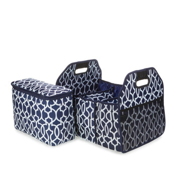 Collapsible Trunk Organizer with Insulated Cooler