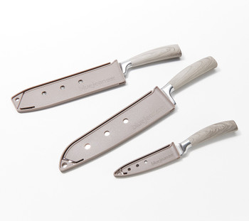 Wolfgang Puck 2-Pack 4-Piece Steak Knives Gift Sets Refurbished Silver