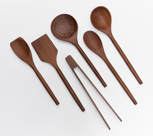 Jason Wu 6-Piece Stained Bamboo Utensil Set Utensil Set - Refurbished