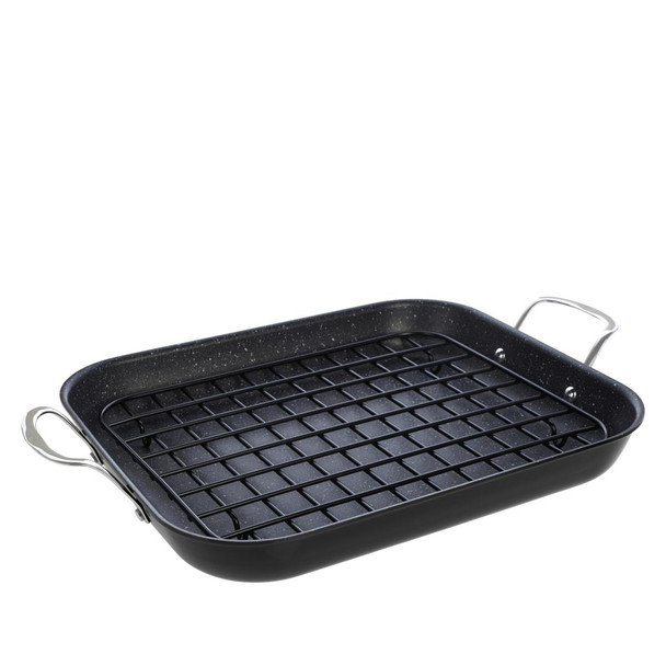 Curtis Stone Dura-Pan Nonstick Roasting Pan with Rack - Refurbished