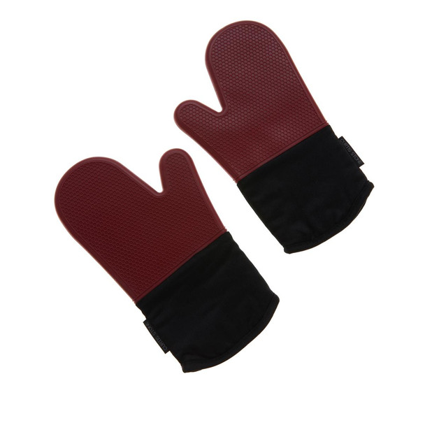 Curtis Stone Silicone Heat-Resistant Oven Mitts Model 627-432