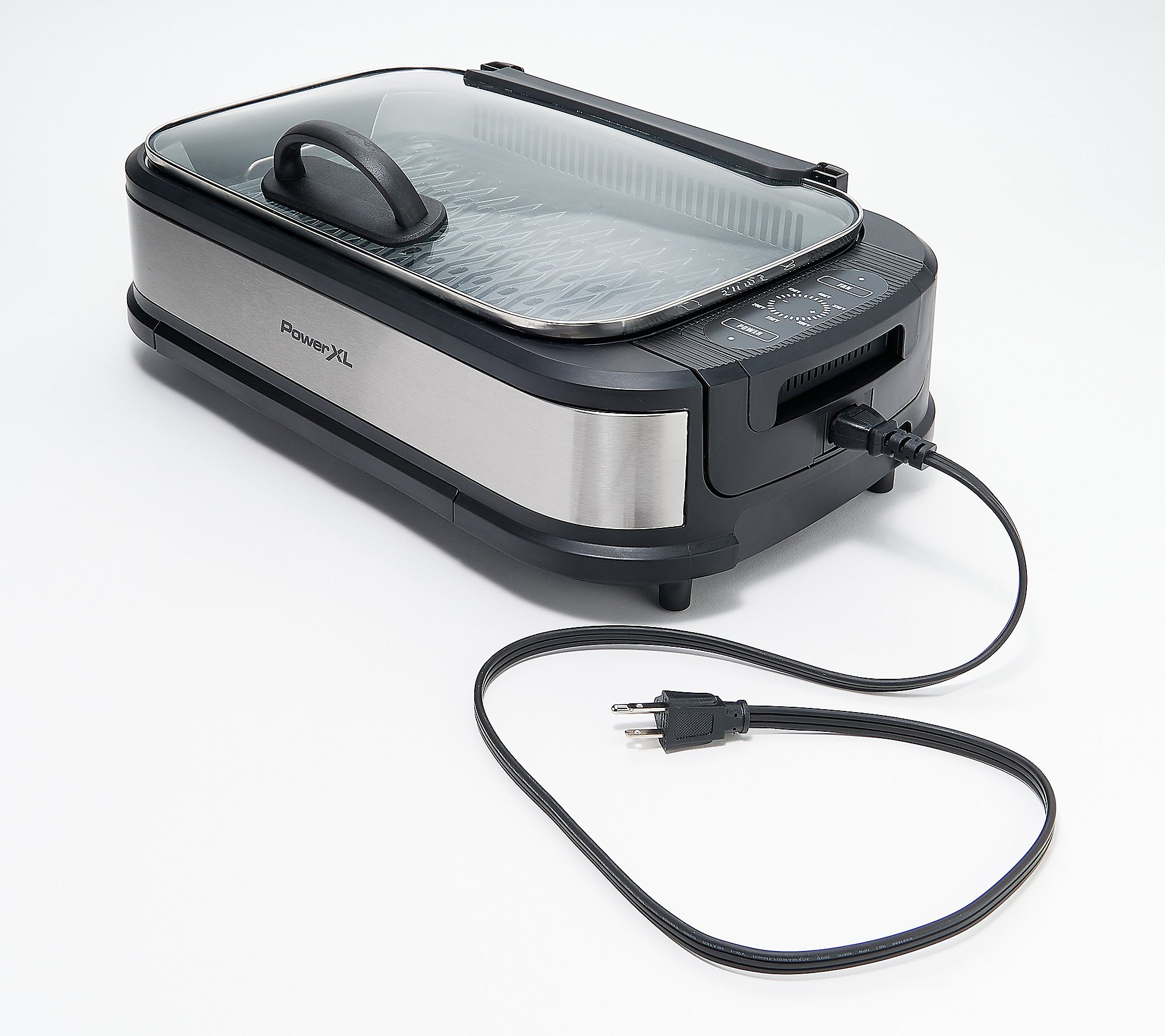 PowerXL Smokeless Grill Pro Stainless & Reviews