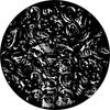 Rosco Rag Tangle Black and White Glass Gobo #  82749