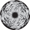Rosco Cloud Cover Animation Wheel Black and White Glass Gobo #  82818