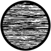 Rosco Open Static Black and White Glass Gobo #  81135