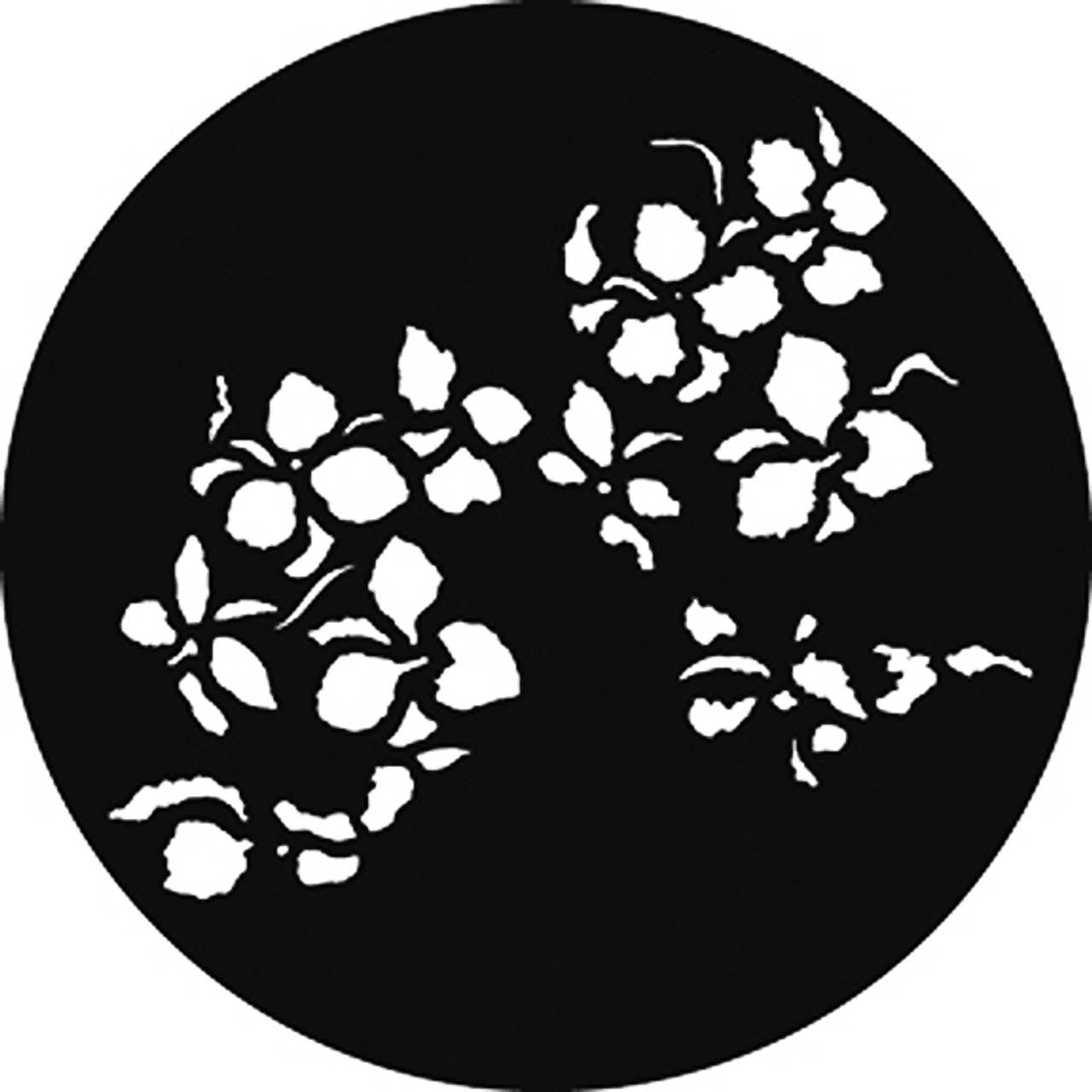 Gam Floral Breakup Metal Gobo # G840