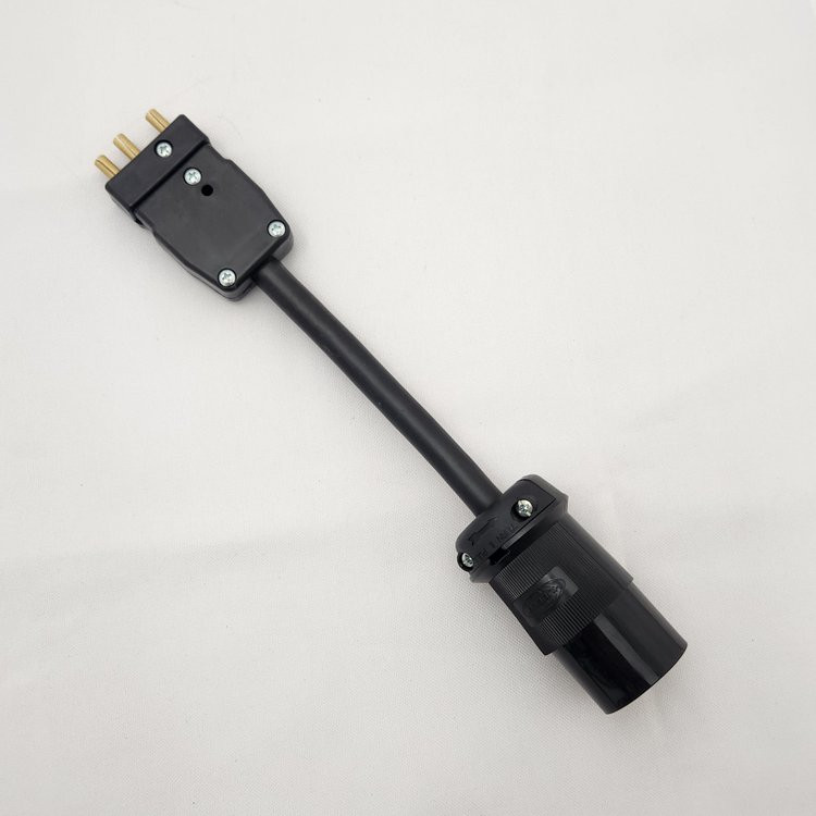 Plugs Plus 1ft Twist Lock L5-20 (Female) to Stage Pin (Male