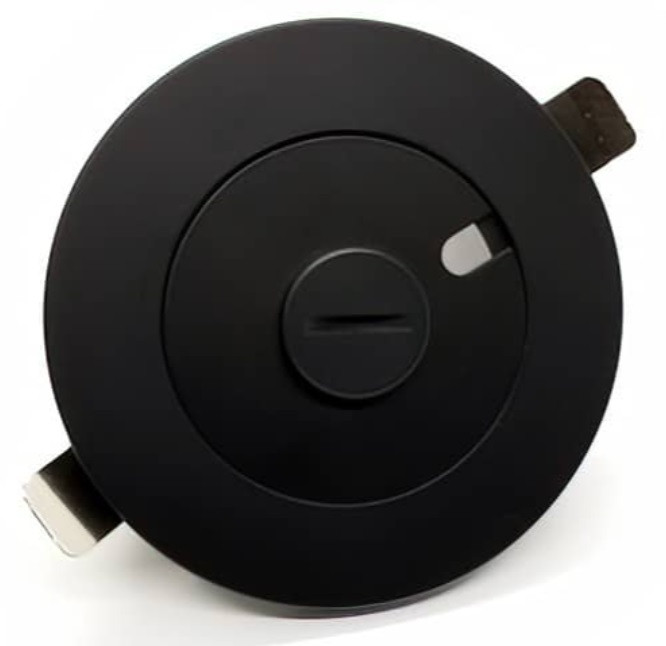 Gantom Recessed Canopy Mt- Black