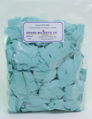 Grand Majestic 1lb Pro Fetti Bagged Free Flow Confetti