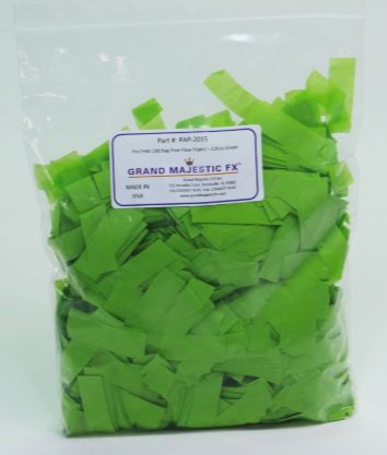 Grand Majestic 1lb Pro Fetti Bagged Free Flow Confetti