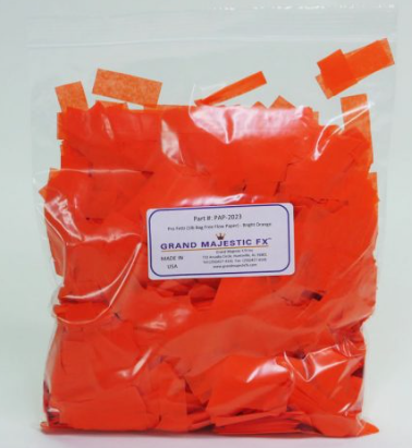 Grand Majestic 1lb Pro Fetti Bagged Free Flow Confetti